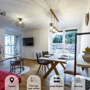 Appartamento Tamliving 2br Center 3 Bridges Great View Kitchen, Lubiana